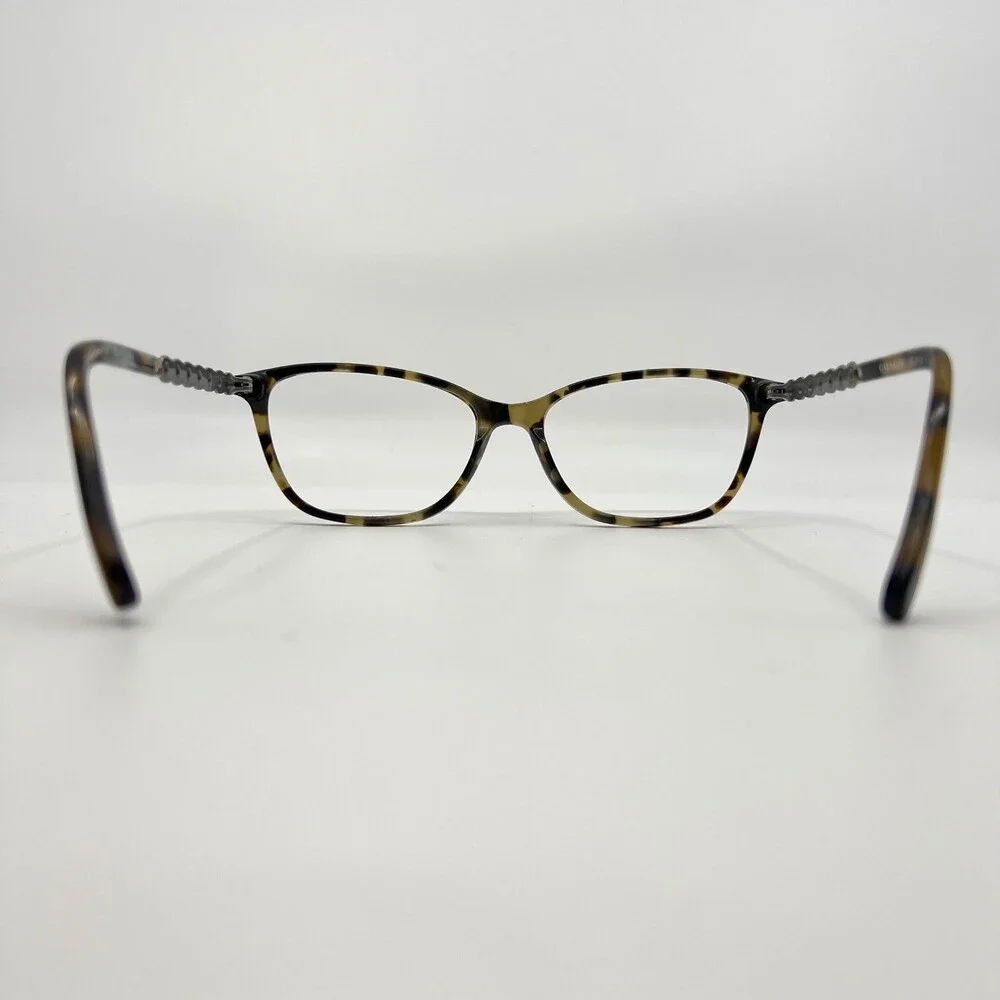Coach Eyeglasses Womens Grey Green Tortoise HC6121 55-17-140 55mm